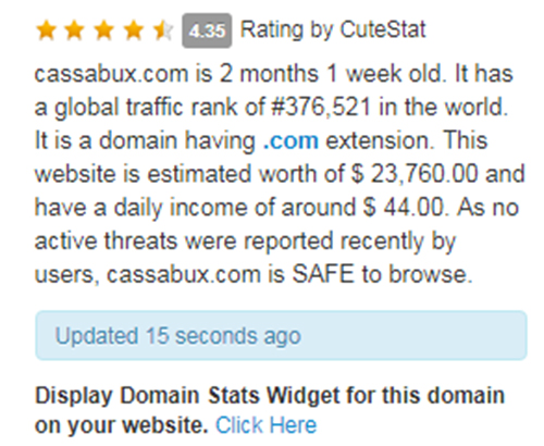 Bảng tỷ lệ Online CASSABUXCOM Bảng tỷ lệ Online CASSABUXCOM